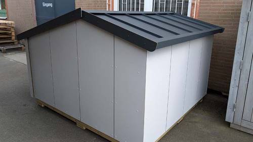 zweiradgarage ZG-B160 HPL – Bild 3