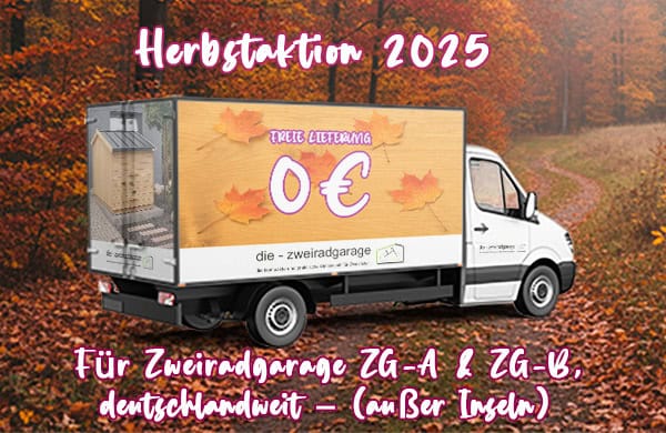 Bild: Herbstaktion Lieferung frei für ZG A +B Typen innerhalb Deutschland außer Inseln