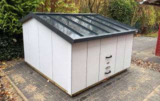 Fahrradgarage-HPL-weiss-ZG-B200